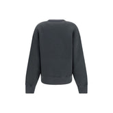 Ami Paris Gray Cotton Sweatshirt